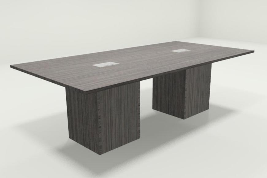 Rectangle Cube Base Conference Table- 8' or 10' - Item 1348 - Online Office Furniture