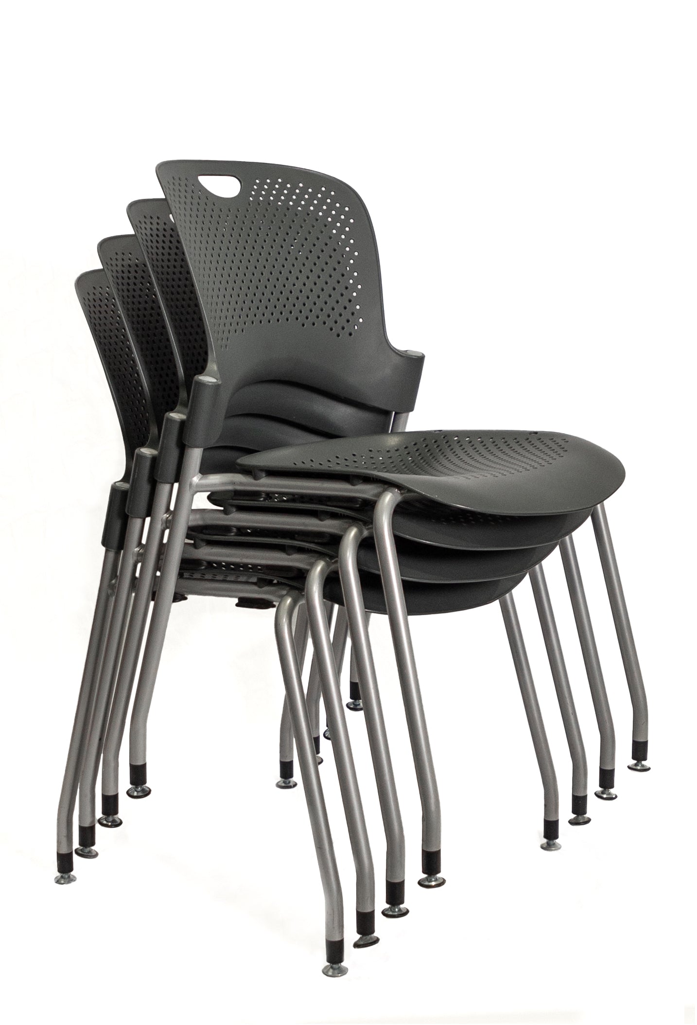 Pre-Owned Gray Stack Chairs - Item