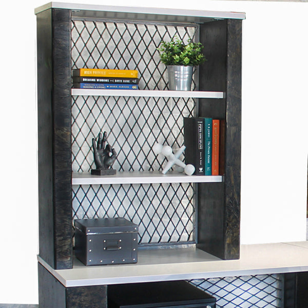 Industrial Desktop Hutch - Item #1481 - Online Office Furniture