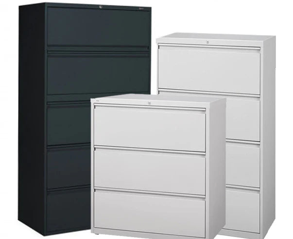 2 or 4 Drawer Lateral Files - Item 1395 - Online Office Furniture