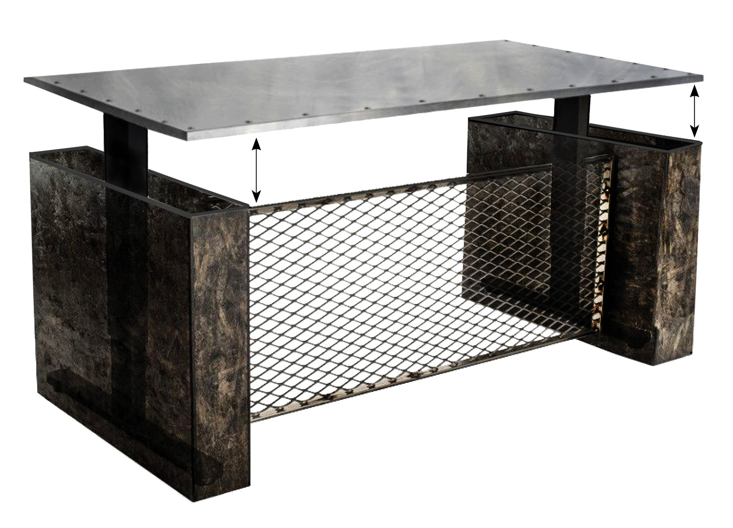 Stand Urban-Industrial Executive Desk