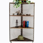 Industrial Corner Bookcase  - Item 1352 - Online Office Furniture