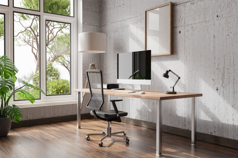 desk for hybrid remote office