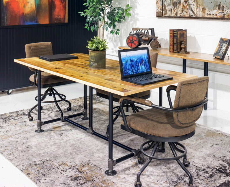 Industrial Pipe Desk Conference Table