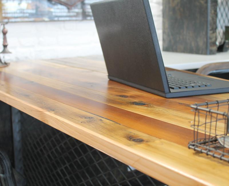 Table - Reclaimed Wood Workstation