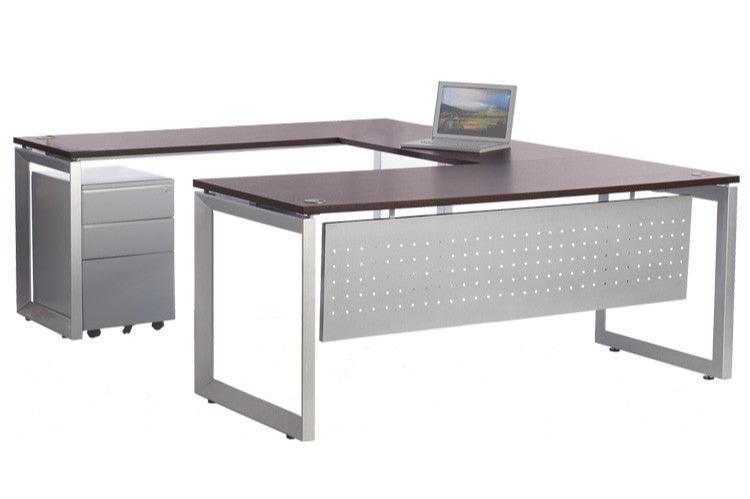Options Desk with Bridge and Return - Online Office Furniture