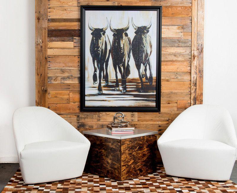 Rustic Side Table (color options) - Online Office Furniture