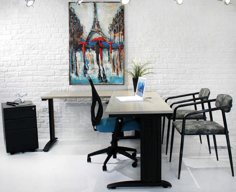 Proline Office Workstation - Single or Double - Online Office Furniture
